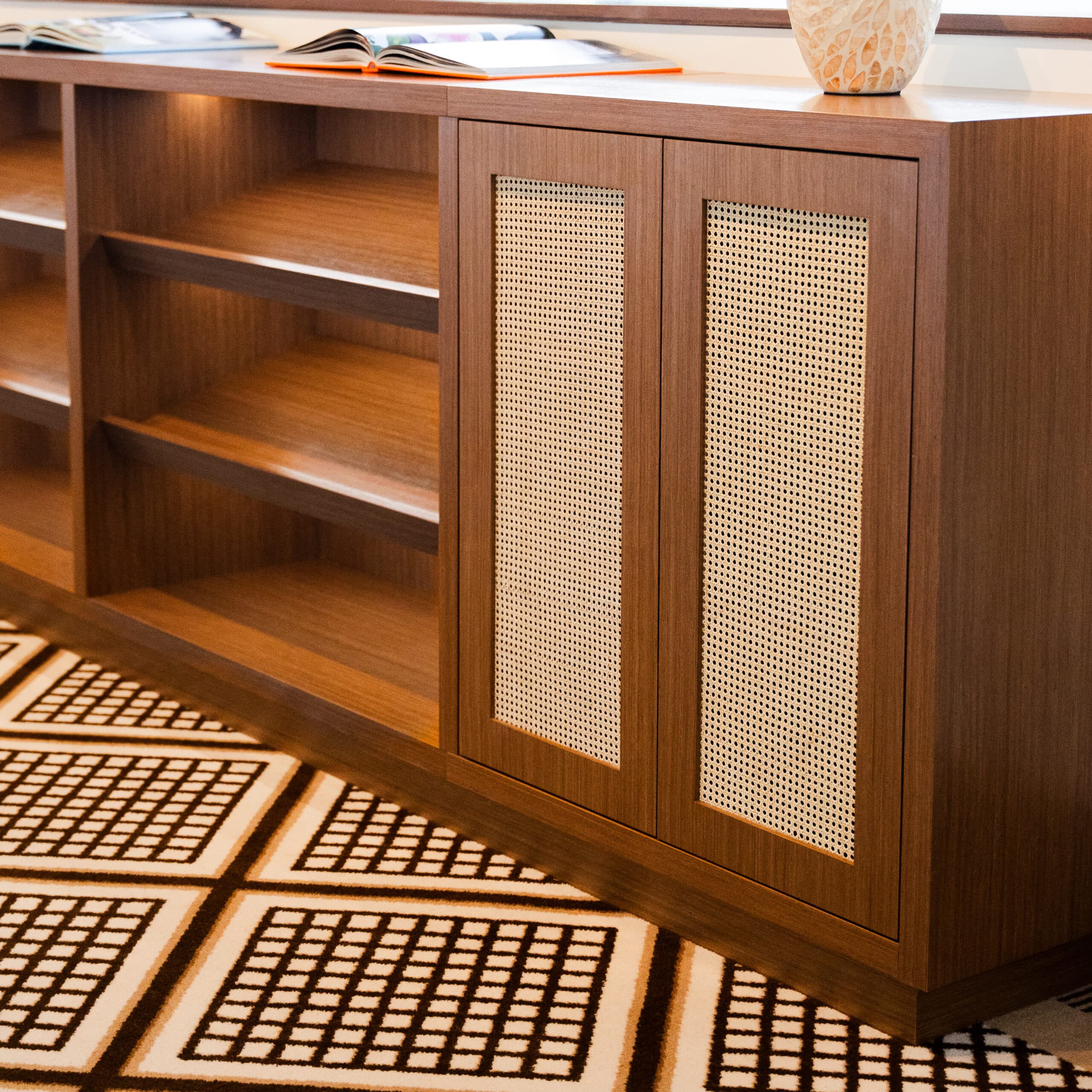 Boca Raton Executive Bookcase view 4