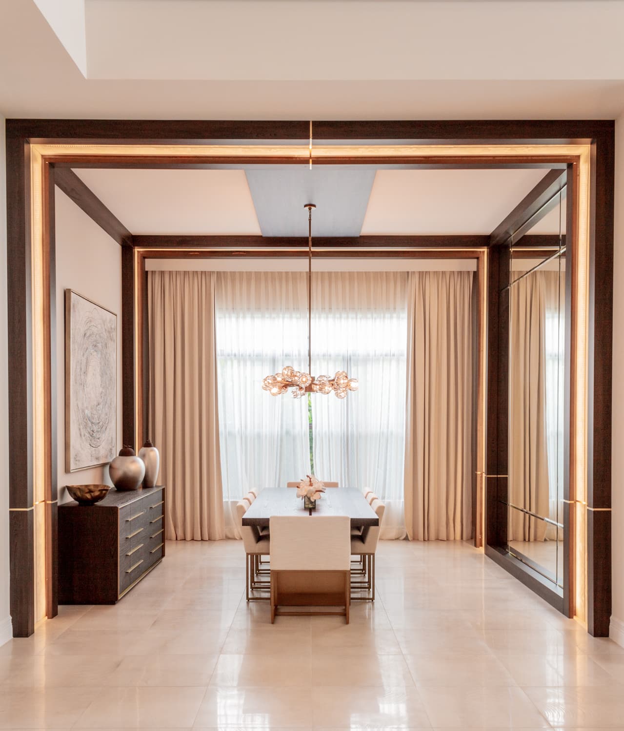 Delray Dining Room Built-Ins