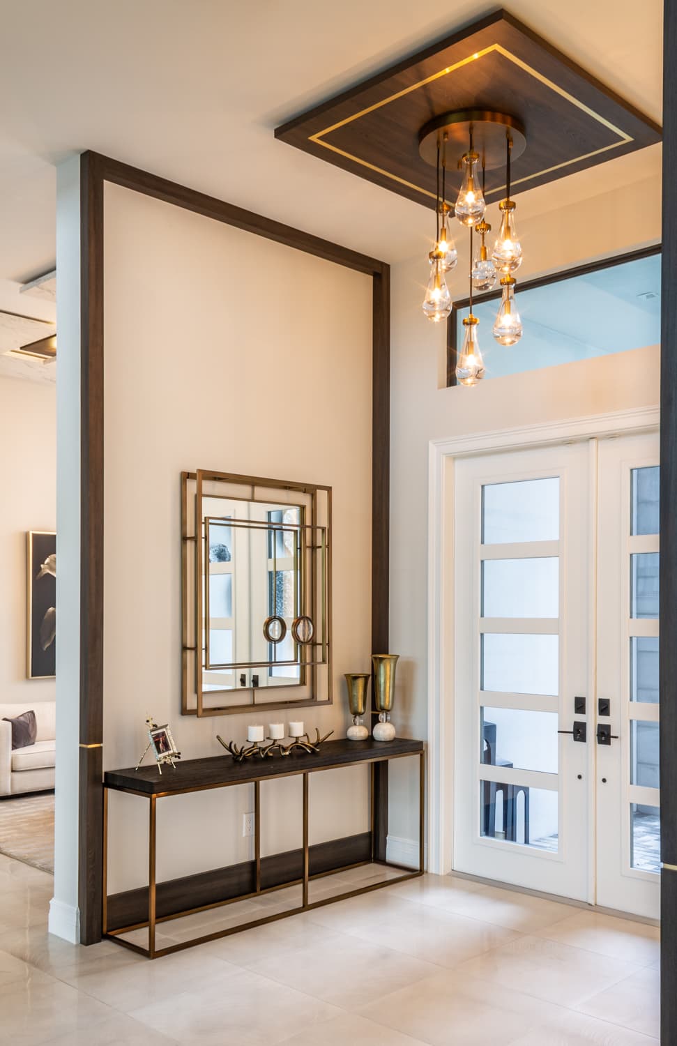 Delray Foyer Display Wall