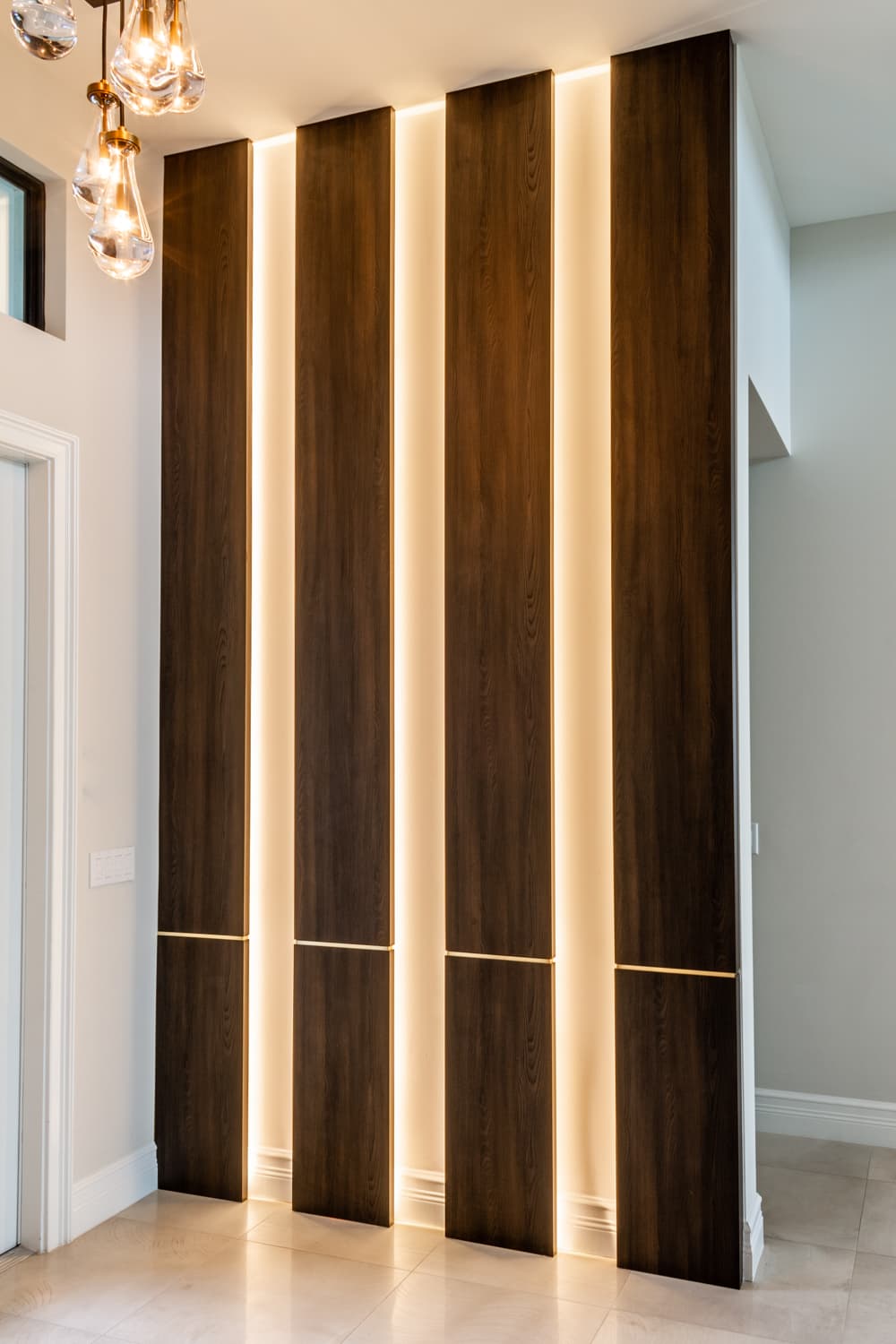 Delray Foyer Display Wall view 2